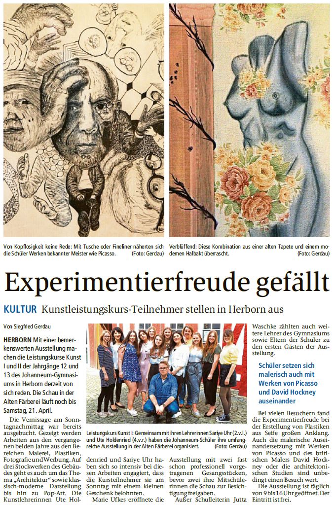 Experimentierfreude gefllt Dill Zeitung vom 18.04.2018
